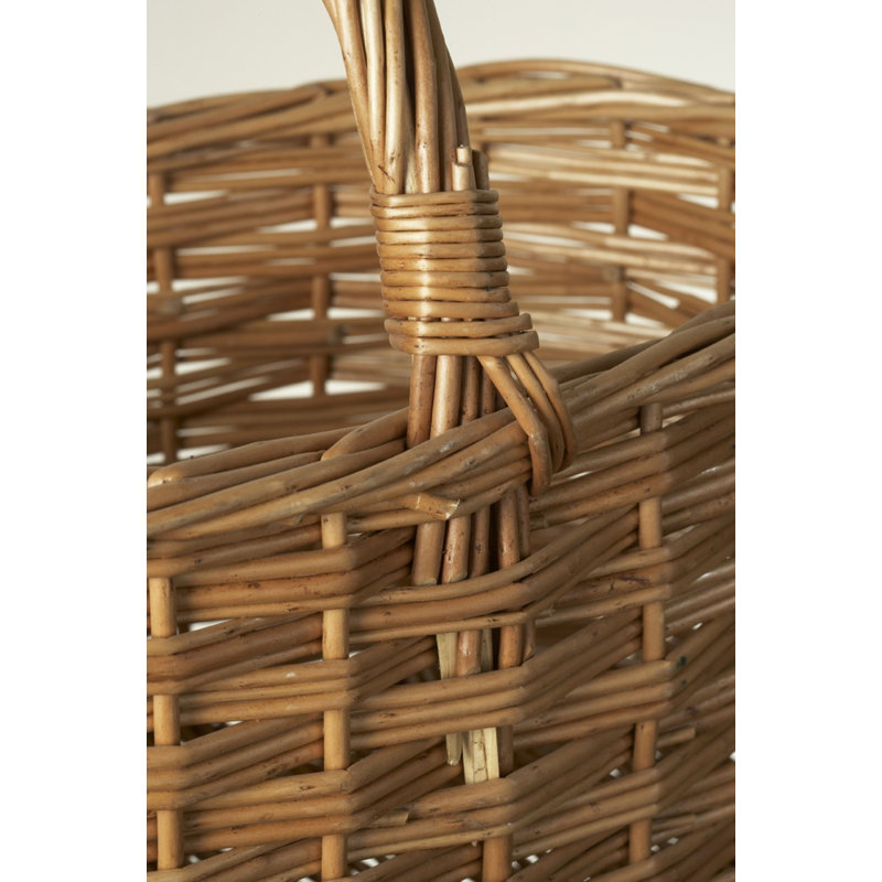 Wicker Stair Basket