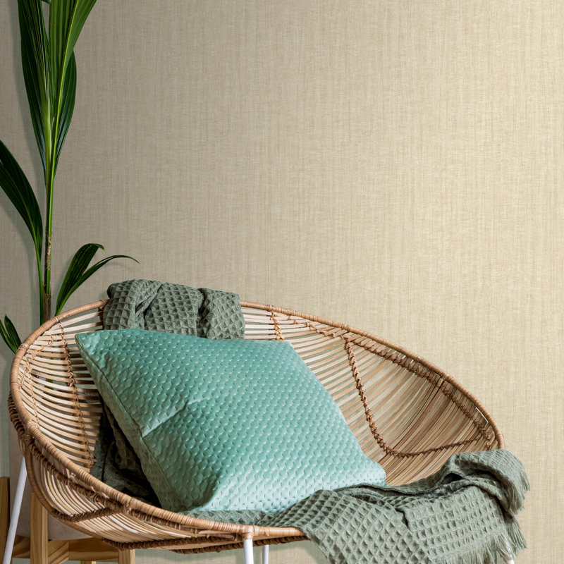 Papyrus Lux Beige Wallpaper, Beige
