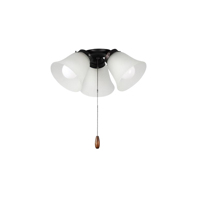 Basic-Max 13.5'' 3 - Light Branched Ceiling Fan Light Kit, Oil Rubbed Bronze