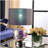 18.75-Inch Artie Orb Iridescent Chrome Table Lamp
