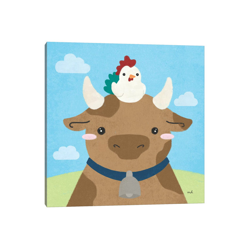 Barn Buddies I by Moira Hershey - Wrapped Canvas Gallery-Wrapped Canvas Giclée, 30.48 cm H x 30.48 cm W