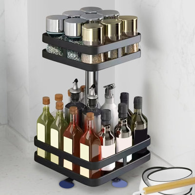 Étagère à épices 2 étages et 3 étages Lazy Susan