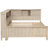 Full Size Wood Daybed With Storage Options And 3 Drawers, Antique White Milk Look, Build For Dependability Lasting Use-2033112491