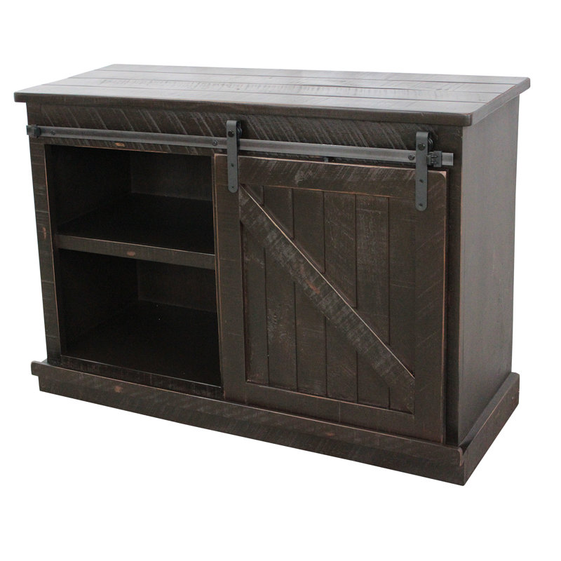 Media Console, Antique Black