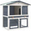 Melina Weather Resistant Rabbit Hutch-1054560331