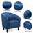 Robeson 28" Wide Velvet Barrel Chair-1228588115