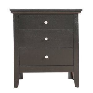 Lark Manor Burchinal Solid + Manufactured Wood Nightstand & Reviews ...