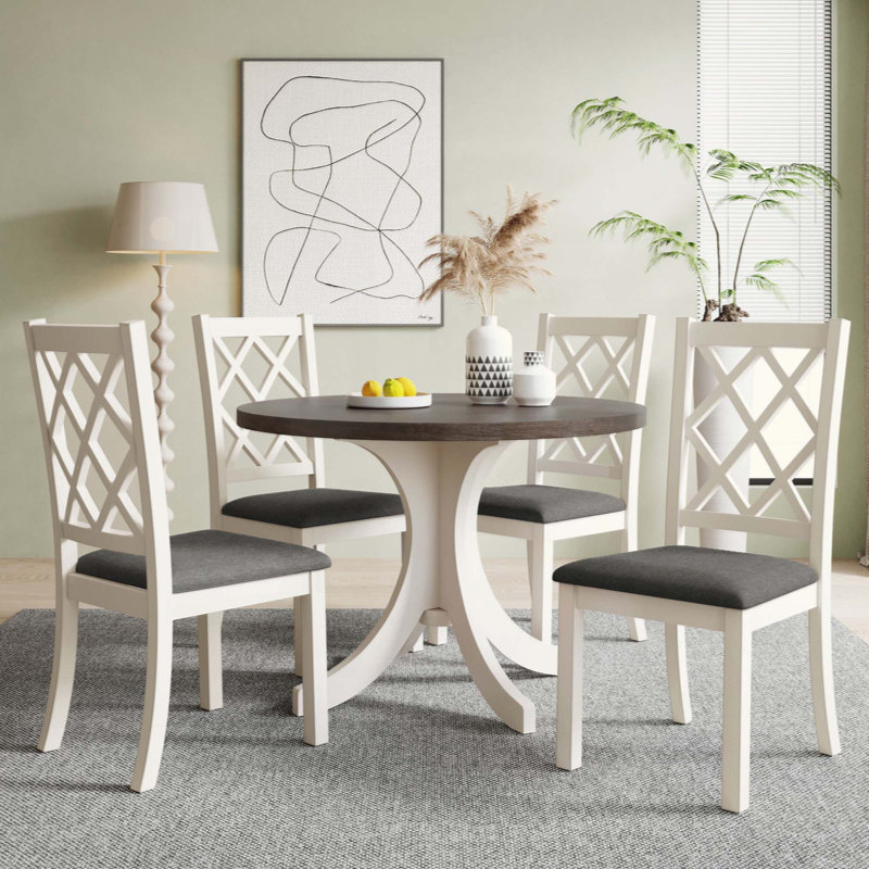 Ensemble de table de salle à manger 5 pièces Mid-Century