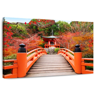 Paysage d'automne du temple Daigoji