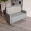 Banc rembourré en similicuir Light Luxury Fashion