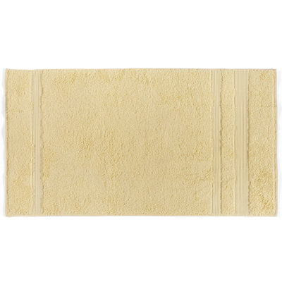 Luxury Bath Towel, Yellow, 1 Piece, 27.6 x 55.1 inches | 60% Cotton / 40% Bamboo, 20.2 oz/sq yd | Ultra-Absorbent, Soft & Quick-Drying | Machine Washable, Gentle Cycle, Perfect for Spa & Home Use
