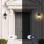 Applique murale d'extérieur 28 po, lumière de porche imperméable pour la maison, porte (ampoules incluses)-165953481