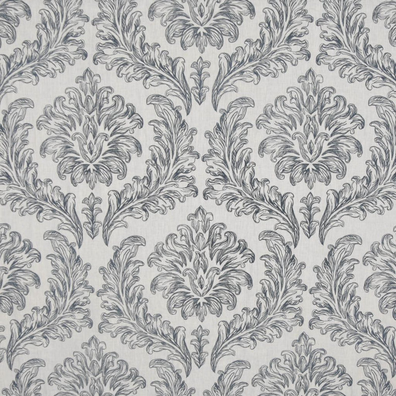 Allure Damask Fabric, Blackberry