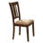 Transitional Style Dining Chair 2Pc Set Wooden Frame