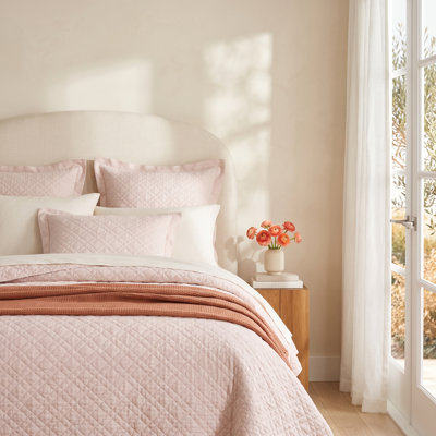 Washed Linen Quilt Set