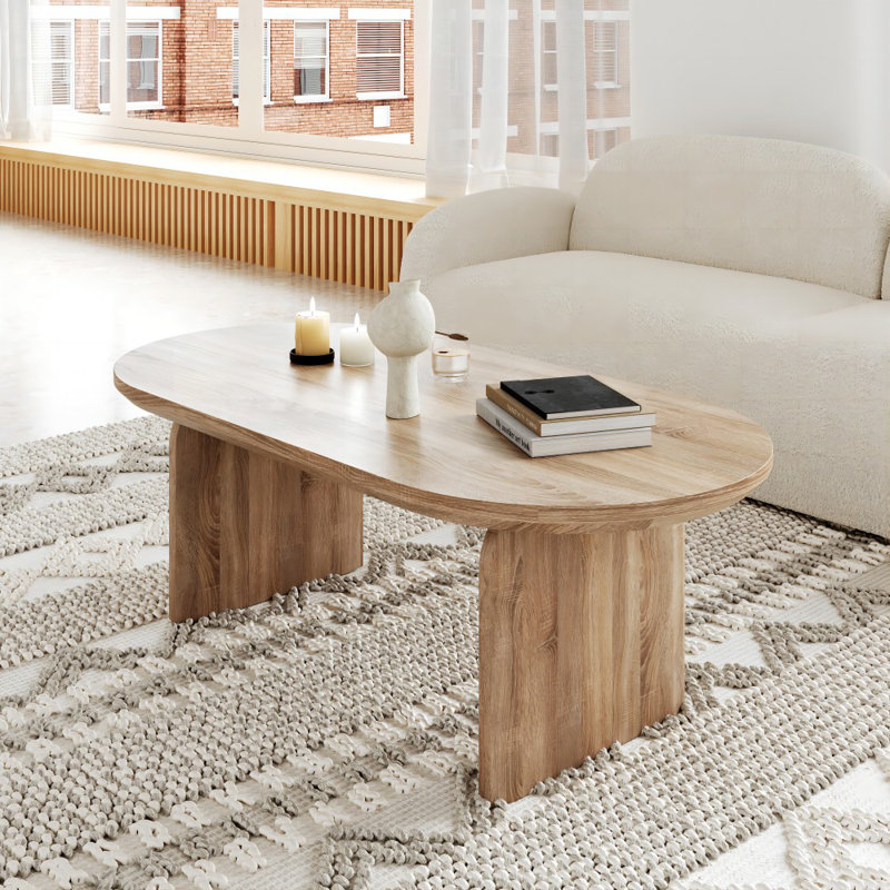 Belluno Oval 60cm L x 120cm W Coffee Table