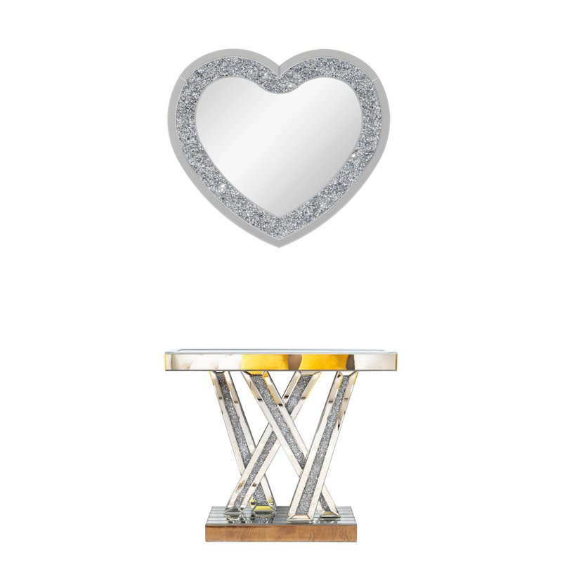 Console et miroir