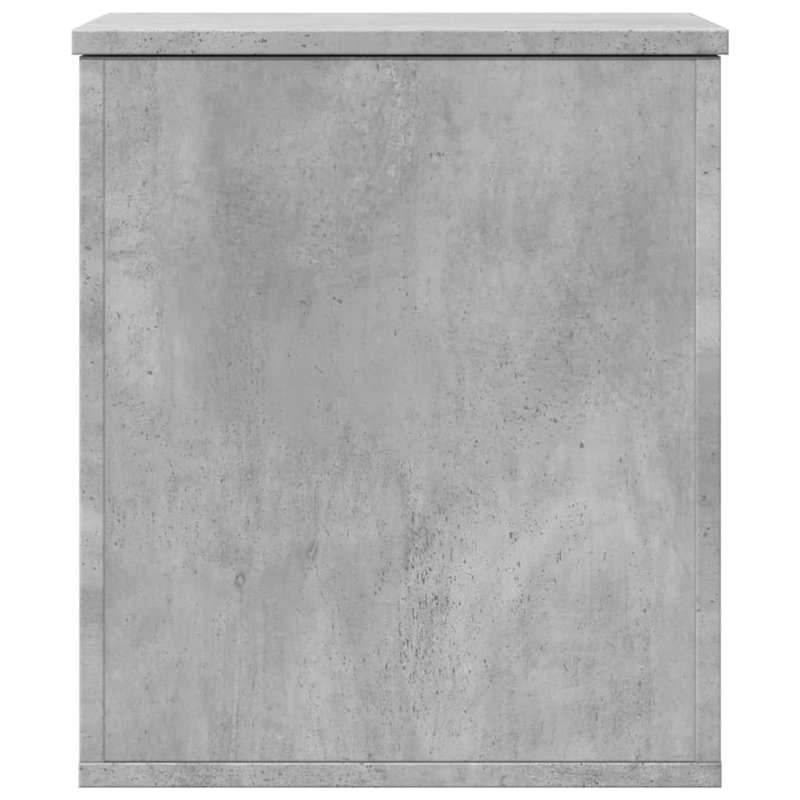 Meuble de rangement vidaXL, Gris béton