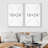 Abstract Landscape Neutral Minimalist Artwork Wall Art Framed On Canvas 2 Pieces Painting Print-119018291-73380183