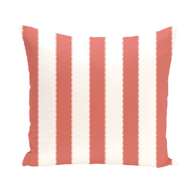 Stripe A Balance Striped Reversible Throw Pillow