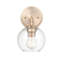 1 lumière de 6 po Applique en nickel satiné-1894111795