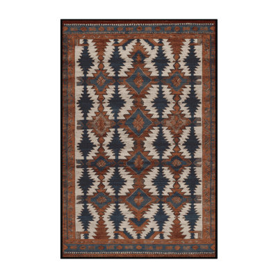Machine Washable Turkish Black Area Rug