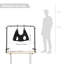 Support de table de toilettage robuste pour chien avec pince, support de toilettage réglable pour animal de compagnie avec hamac (jusqu'à 79 lb)