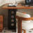 Brown+Black Rectangular Solid Wood+Iron desks-107397914