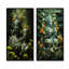 Hindouisme Ramas forêt spirtuelle - ensemble de 2 reproductions d'art mural-1217543584-1217543594