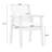 Actrice Mid-Century Fabric Upholstered Arm Chair, Dining chair-251144613
