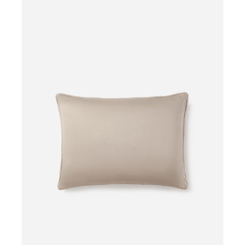 Snug Sham Set, Standard, Taupe
