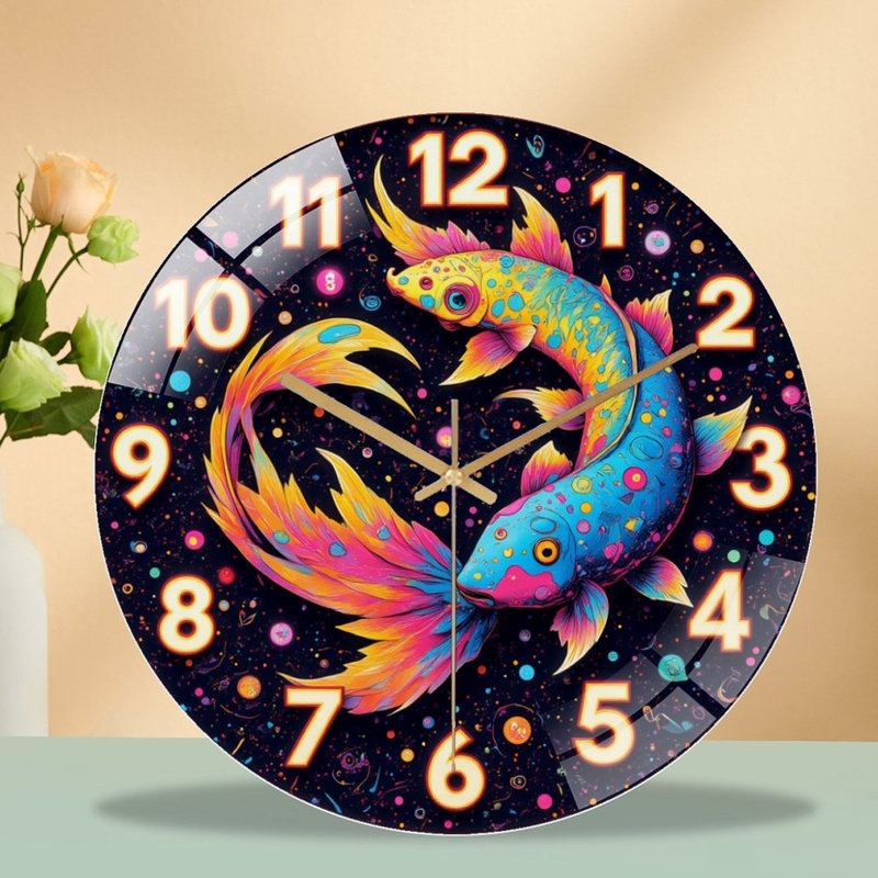 Horloge murale 12 po