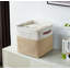 Cubes de rangement DECOMOMO, bacs de rangement 12 x 12, paniers pour tablettes (beige et blanc, cubes de 12 po - paquet de 4)-61923895