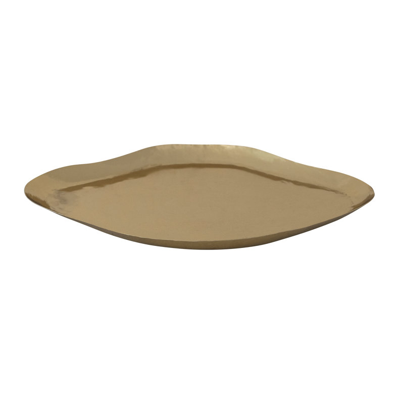 Plateau en aluminium en forme de losange