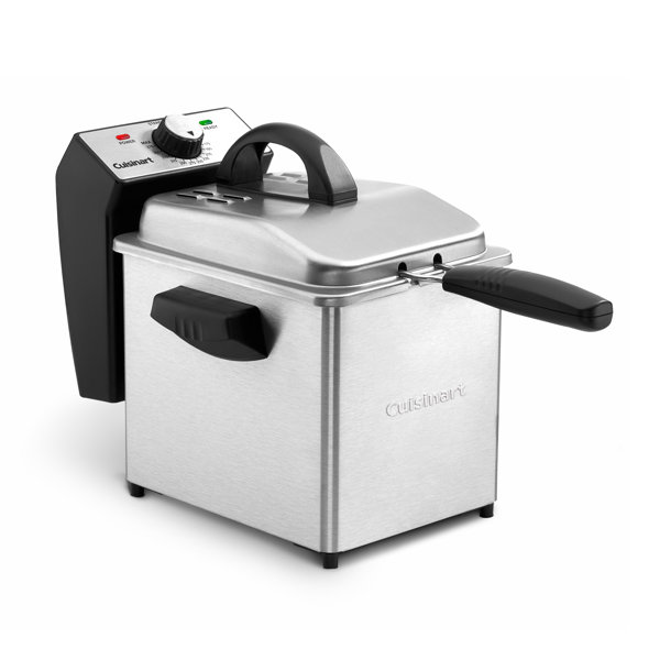 Electric Deep Fryer, 6.3QT/6L Stainless Steel Large Single