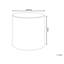 Horton 47cm Wide Round Solid Colour Pouffe Ottoman-1103820627