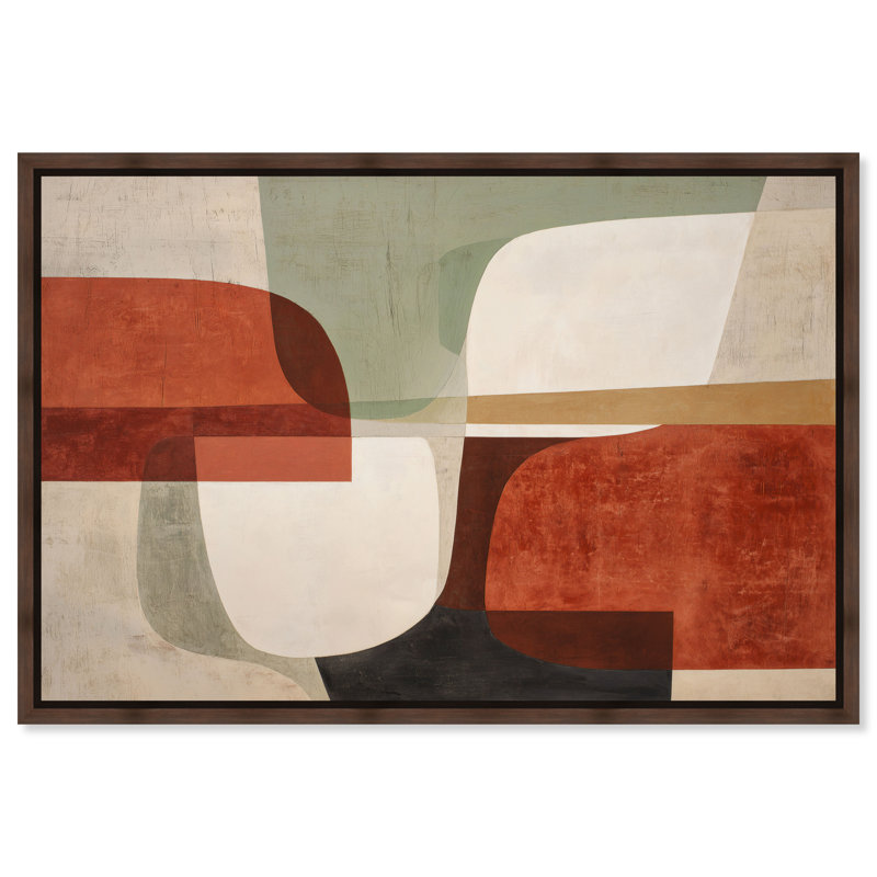 «Rust Forms III», impression murale encadrée par Art Remedy, cadre blanc, 30 x 20, H 21 po x l 31 po, Cadre blanc