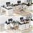 60‘’ L Shaped Desk with Wooden Drawers-338248567-338248520