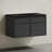 St. Tropez 36" Wall-Mounted Bathroom Vanity In Black Oak With Black 3-Hole Widespread Sink Top-119665071-119665076-119665074