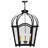 Citadel 6 - Light Blackwash Lantern Pendant