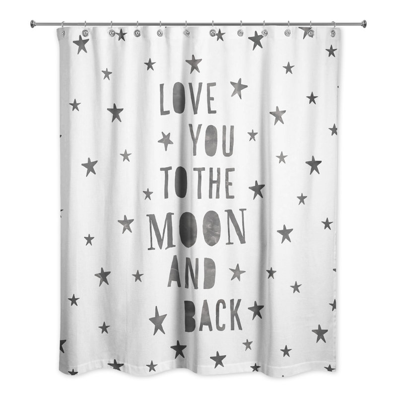 Rideau de douche simple Dangira