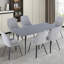 Metal Base Dining Table