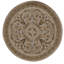 Hand Knotted Wool Area Rug in Beige