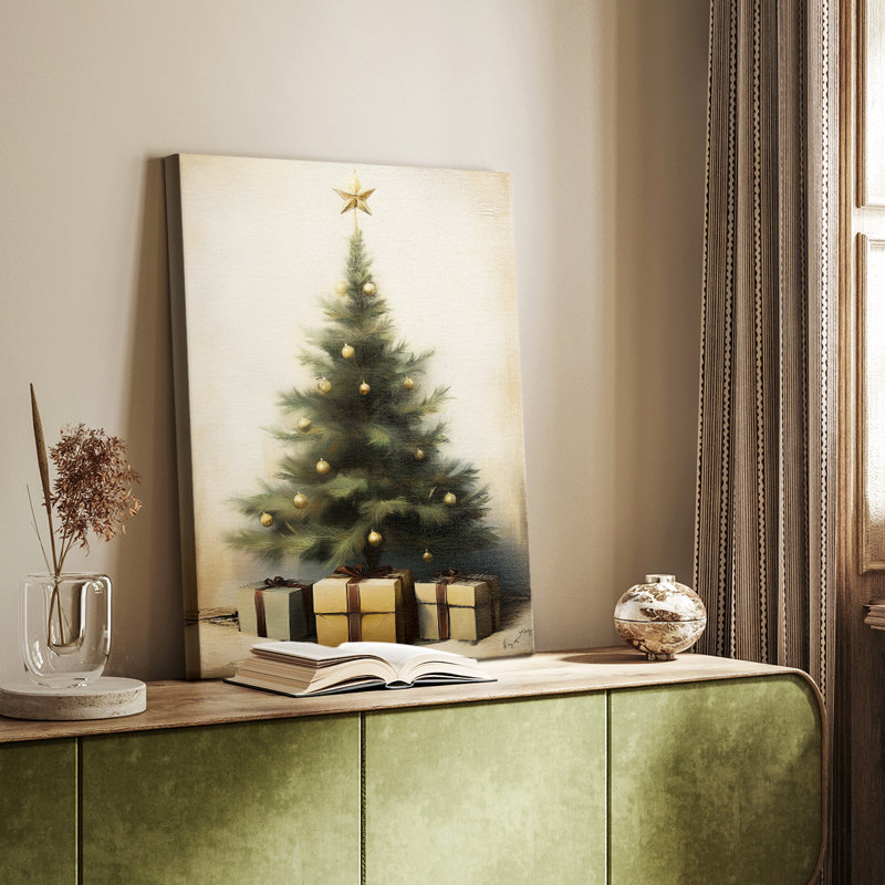 Art des Fêtes de Noël - série 2-CXV - galerie sur mesure, H 60 po x l 40 po