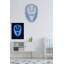 Ruban à DEL flexible au néon bleu, 9,4 x 13,8 x 1,2 pouces | IP67 imperméable, gabarit en mousse de PVC, DC 12V, 240 lumens, adaptateur 12V 4A | Parfait pour la décoration intérieure, les fêtes et les solutions d'éclairage créatives-97751422