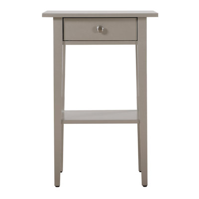 Narrow Nightstand, 1 Drawer Nightstand, Bedroom Nightstand