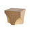 Arches Solid Wood Top End Table