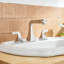 Robinet de salle de bain à large entraxe avec bonde-64122096