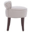 Tabouret de coiffeuse en bois massif