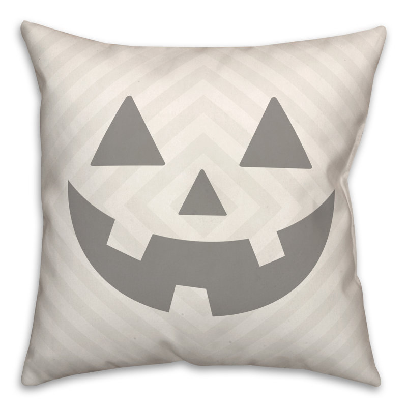  Housse et insert de coussin Neutral Diamond Jack Square, 16" x 16"